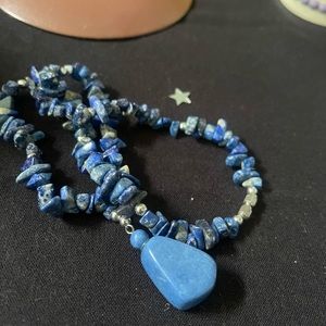 New Lápiz Lazuli Genuine Stone Colombian Necklace